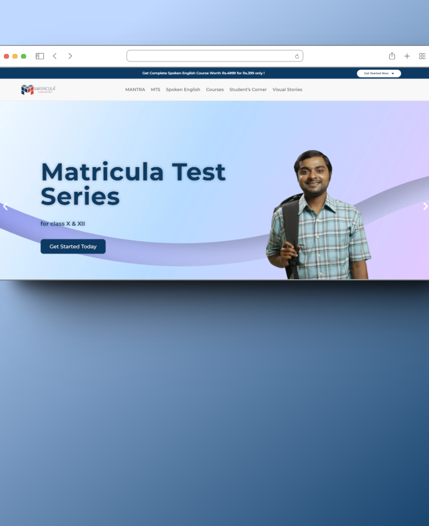 Matricula Education — Main Website