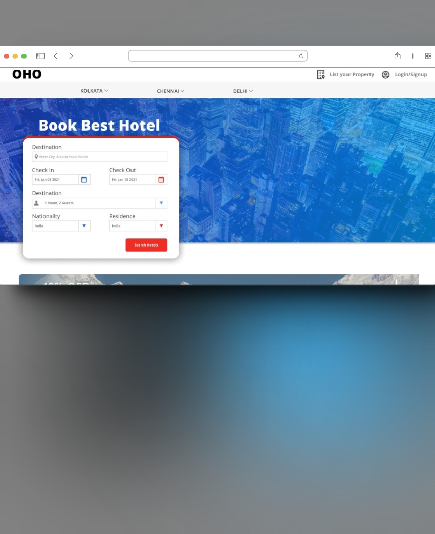 OHO - House Rental Site